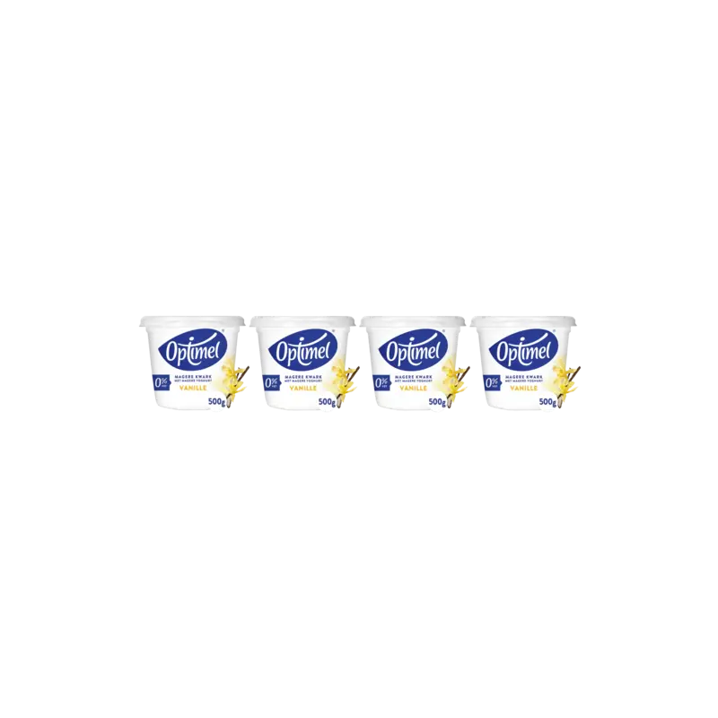 Optimel Magere kwark vanille 4-pack