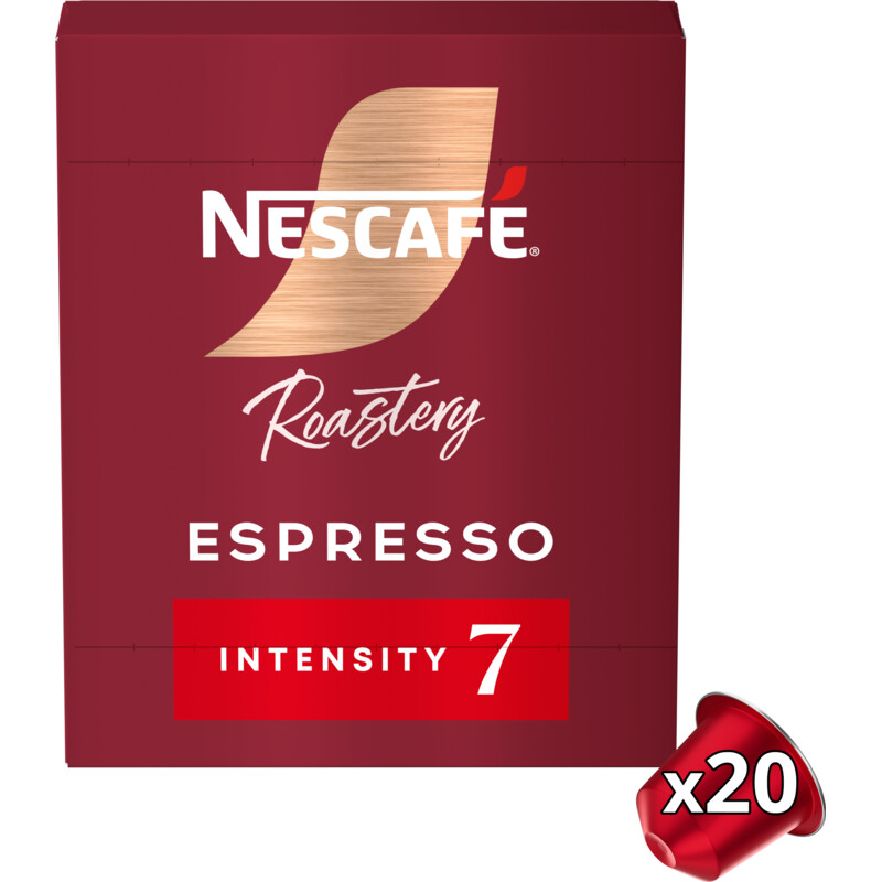 Nescafe Roastery espresso medium capsules
