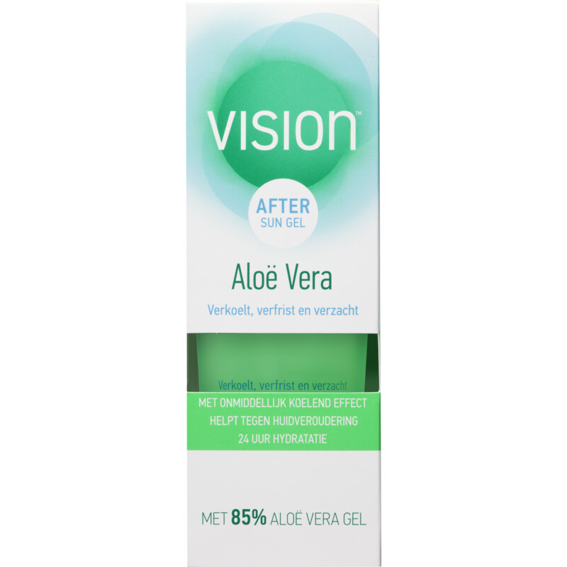 Een afbeelding van Vision Aftersun gel aloë vera