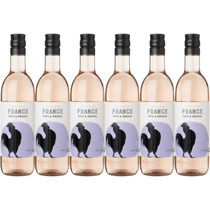 Een afbeelding van AH Fris & droge Franse huis rose 6-pack