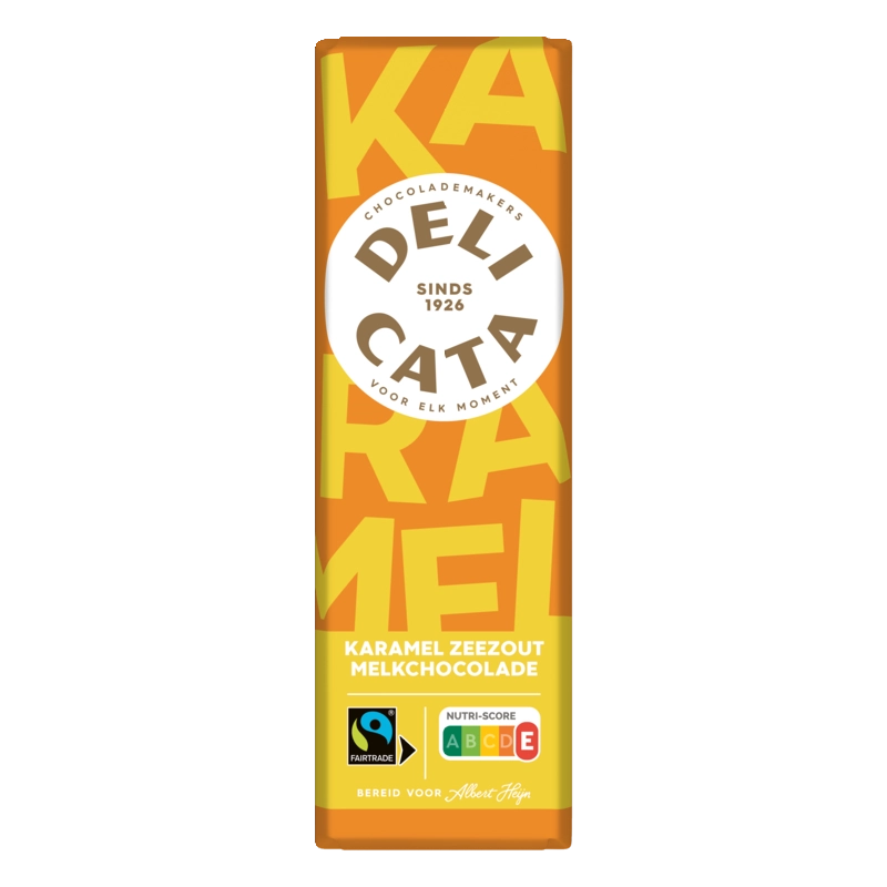 Reep melkchocolade karamel zeezout