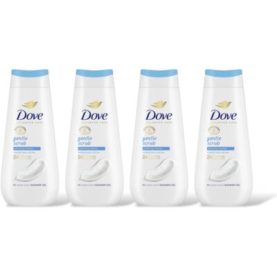 pdp-image-Dove Gentle scrub douchegel 4-pack