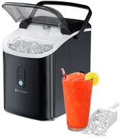 KitchenBrothers Ice cube maker machine black 1l