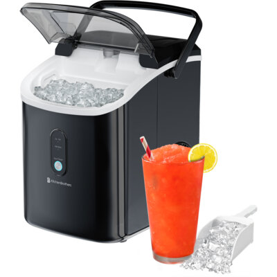 pdp-image-KitchenBrothers Ice cube maker machine black 1l