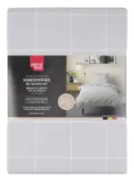 Tutti Mistral Home Dekbedovertrek grijze ruit 140x200cm