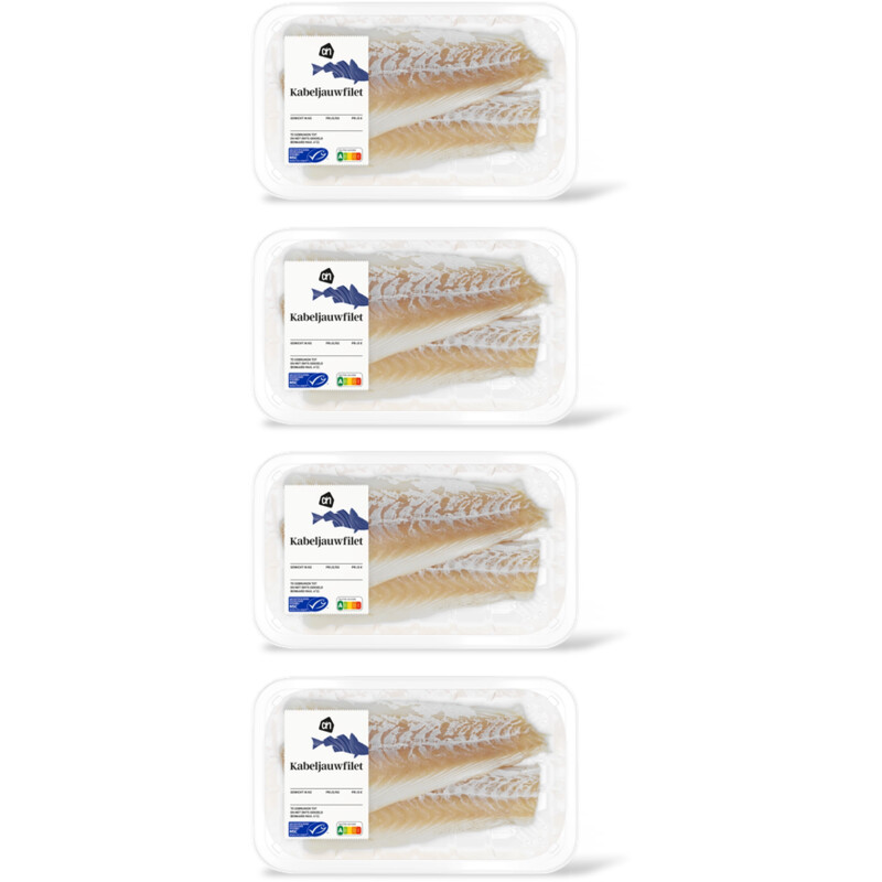 AH Kabeljauwfilet 4-pack