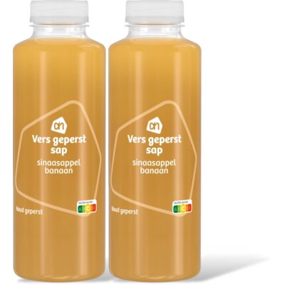 pdp-image-AH Vers geperst sap sinaasappel banaan 2-pk