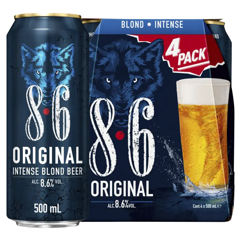 Original intense blond beer 4-pack