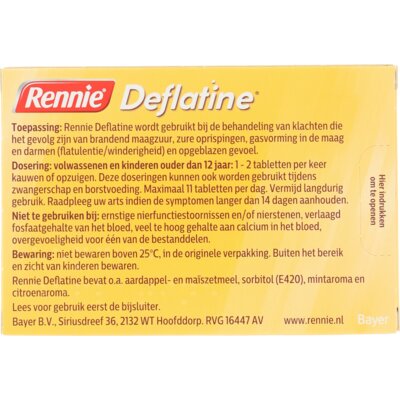 pdp-image-Rennie Deflatine kauwtabletten