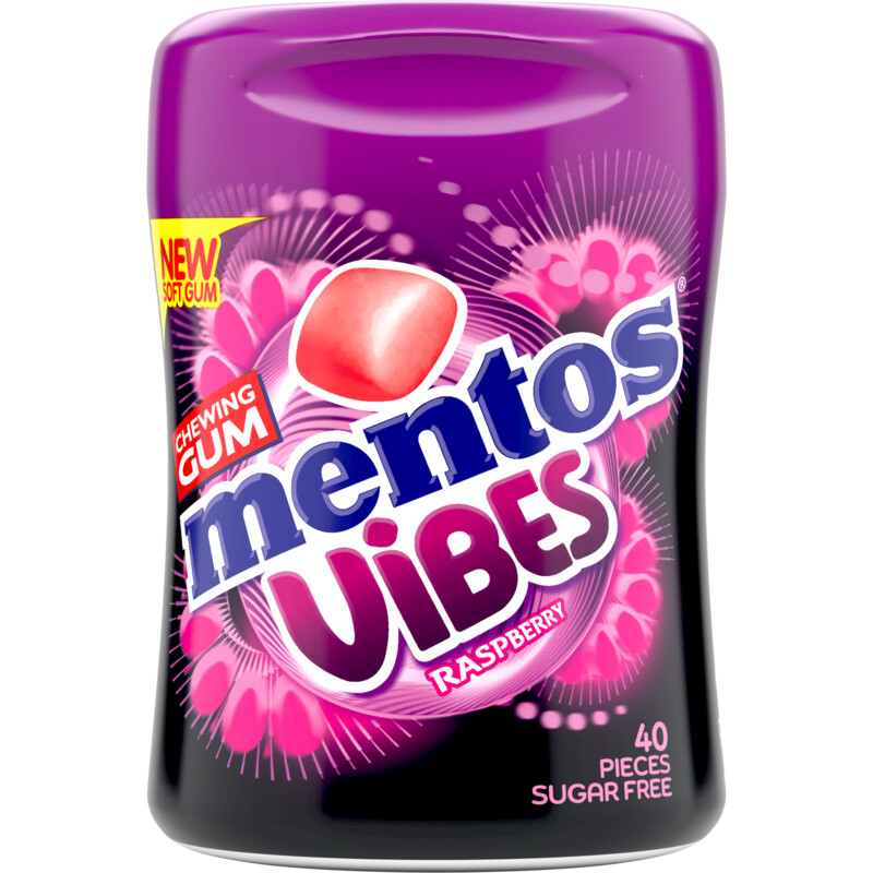 Mentos Gum Vibes raspberry