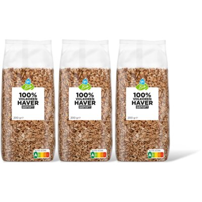 pdp-image-AH Biologisch 100% volkoren haver gepoft 3-pack