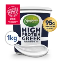 Campina High protein Greek yoghurt 5% fat