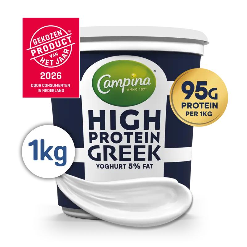 Campina High protein Greek yoghurt 5% fat
