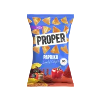 Proper Paprika lentil chips