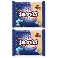 Smarties Mini melkchocolade uitdeelzak 2-pack