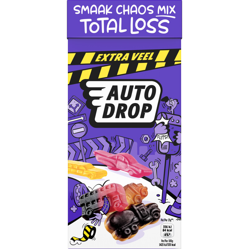 Een afbeelding van Autodrop Smaak chaos mix total loss XL