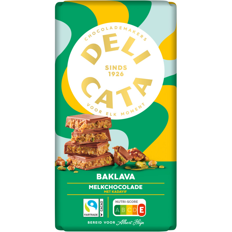 Een afbeelding van Delicata Melk met baklavavulling