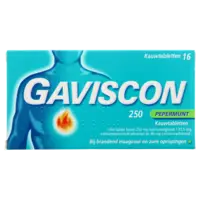 Gaviscon Pepermunt kauwtabletten