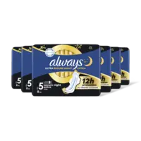 Always Ultra secure night extr maandverband 6pk