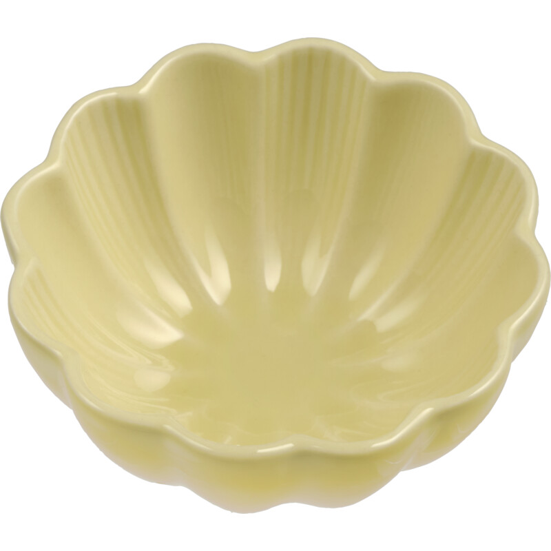 AH Schaaltje geel sculpted