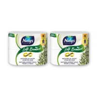 Nalys Soft bamboo 4=8 rol 2-pack