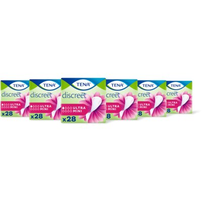 pdp-image-Tena Discreet ultra mini inlegkruisjes 6-pack
