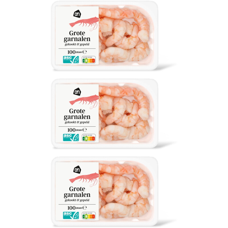 AH Grote garnalen 3-pack