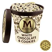 Magnum White chocolate & cookies