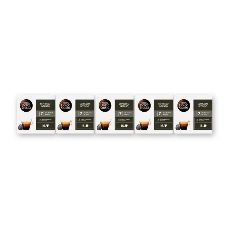 Nescafé Dolce Gusto Espresso intenso capsules 5-pack