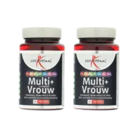 Lucovitaal Multi vrouw tabletten 2-pack