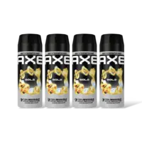 Axe Gold anti-transpirant spray 4-pack