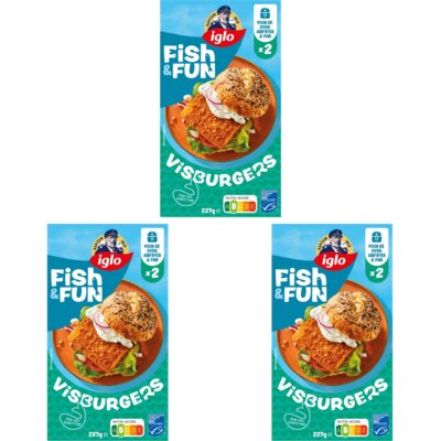 pdp-image-Iglo Fish&fun visburgers 3-pack