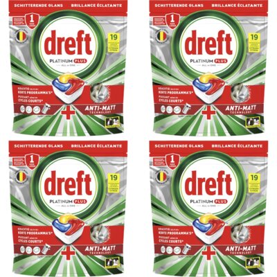 pdp-image-Dreft Platinum+ vaatwascapsules citroen 4-pack
