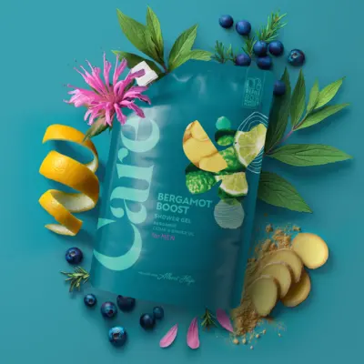 pdp-image-Care Bergamot boost shower gel refill