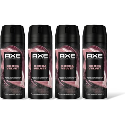 pdp-image-Axe Cocoa velvet deodorant bodyspray 4-pack