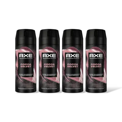 pdp-image-Axe Cocoa velvet deodorant bodyspray 4-pack