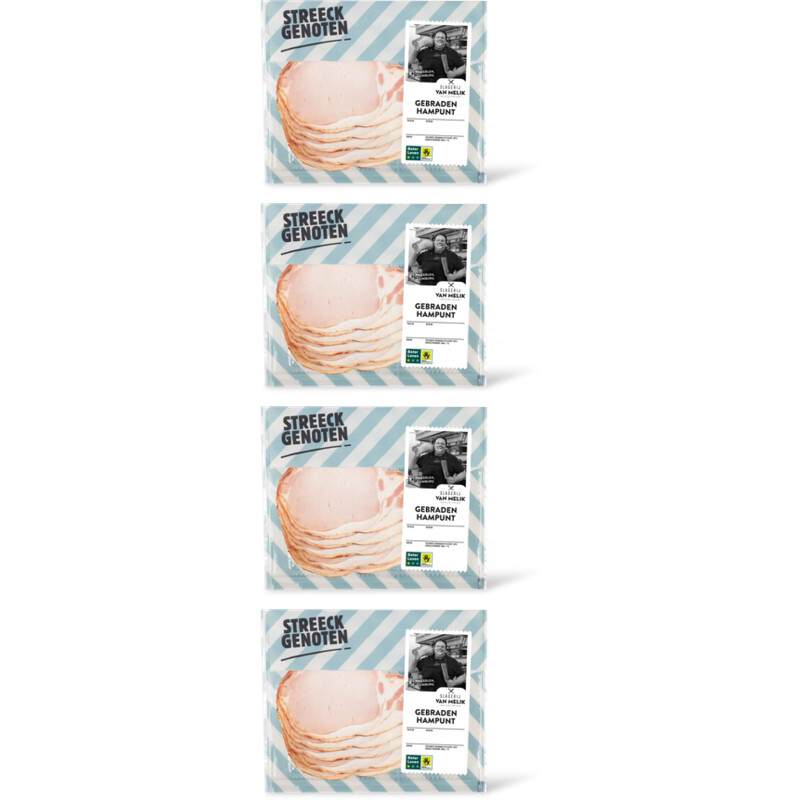 Streeckgenoten Gebraden hampunt 4-pack