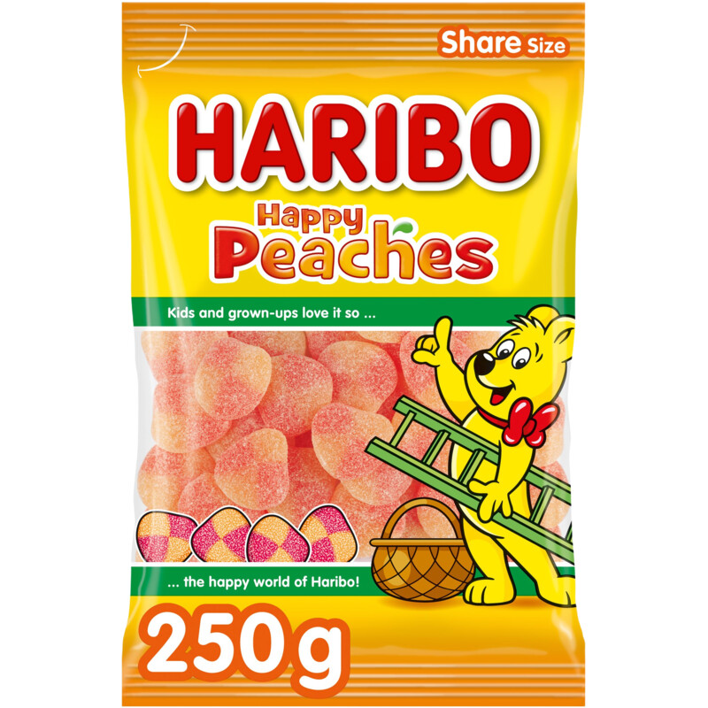 Een afbeelding van Haribo Happy peaches