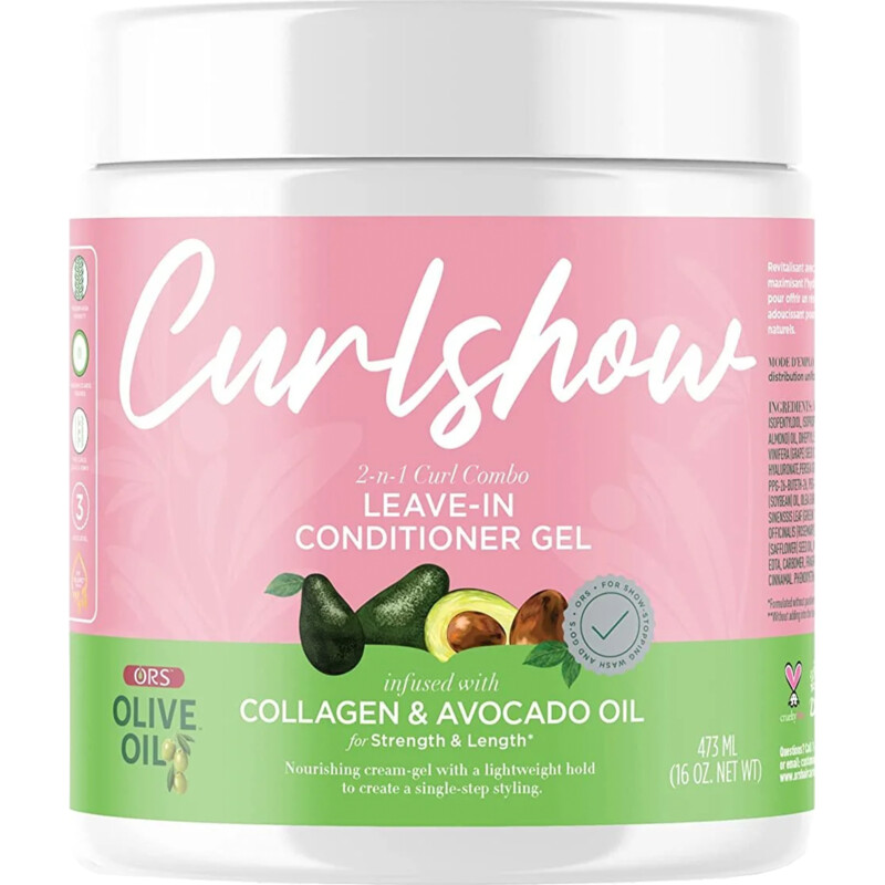 Een afbeelding van ORS CurlShow leave-in conditioner gel