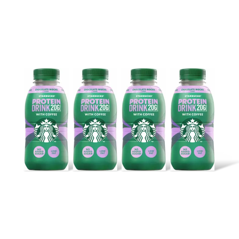 Protein chocolate mocha coffee 4-pack