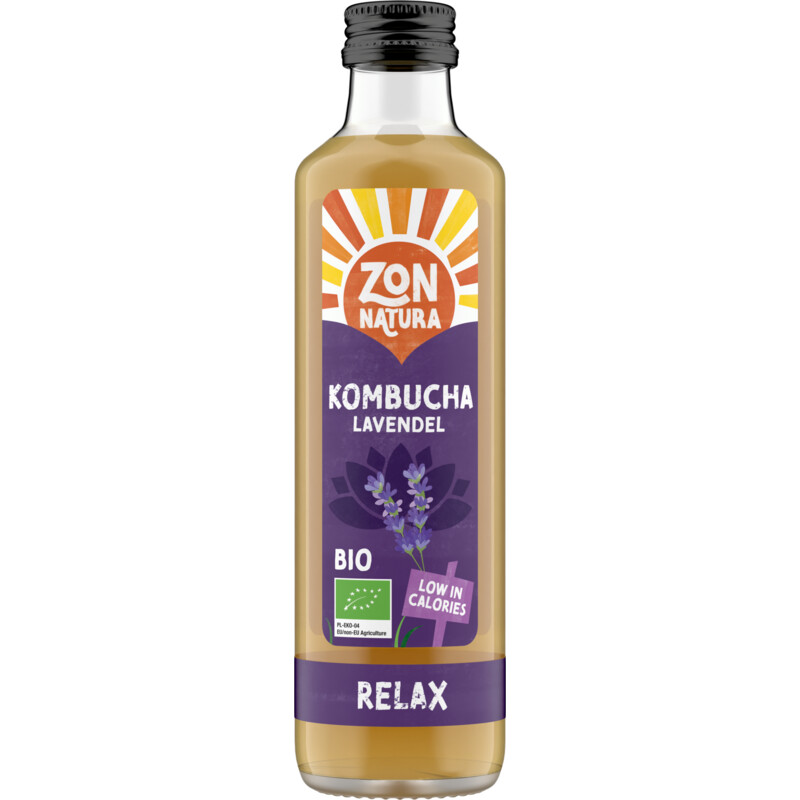 Een afbeelding van Zonnatura Kombucha lavendel