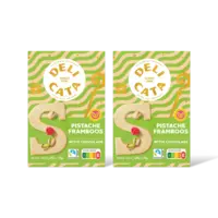 Delicata Chocoletter wit pistache framboos 2-pack