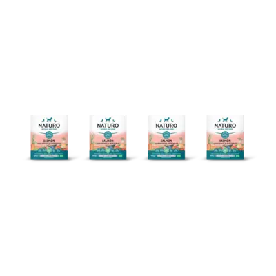 pdp-image-Naturo Zalm en aardappel voor de hond 4-pack