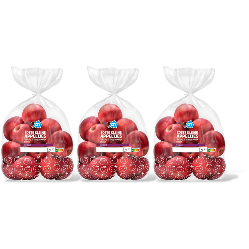AH Zoete kleine appeltjes 3-pack