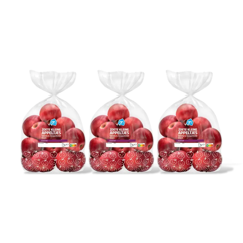 Zoete kleine appeltjes 3-pack