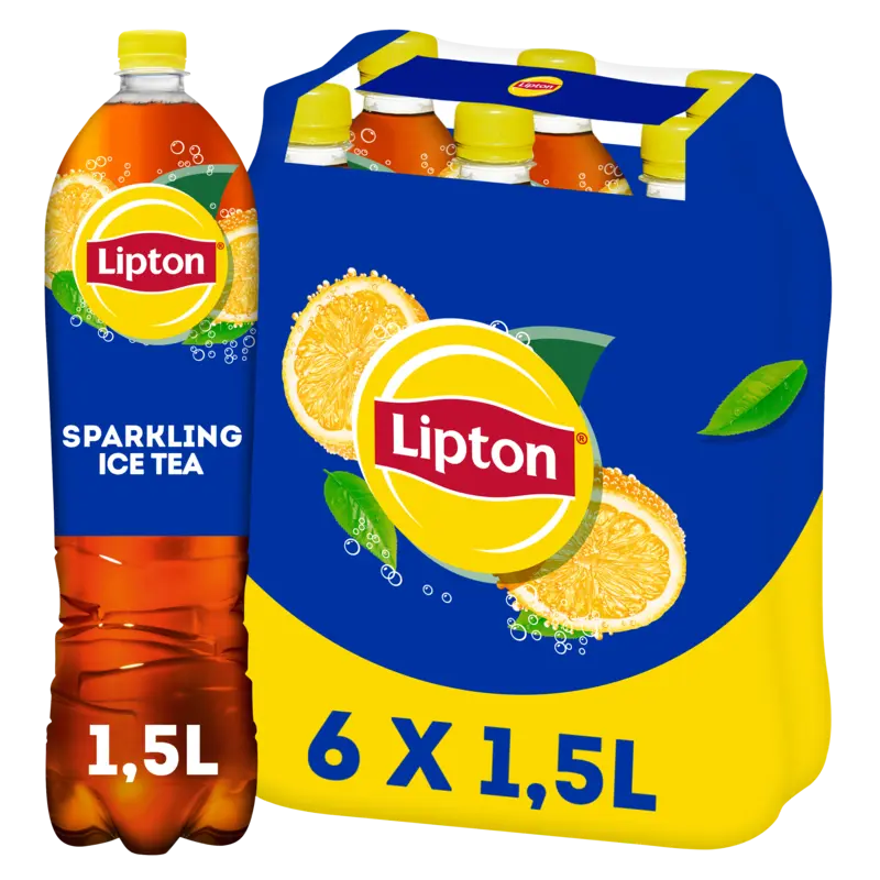 Lipton Ice tea sparkling original 6-pack