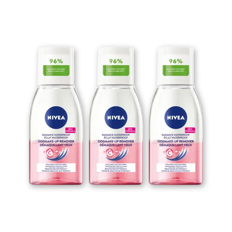 Oogmakeup remover met vitamine C 3-pack