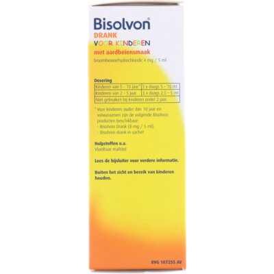 pdp-image-Bisolvon Drank voor kids aardbeiensmaak