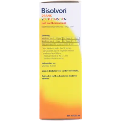 pdp-image-Bisolvon Drank voor kids aardbeiensmaak