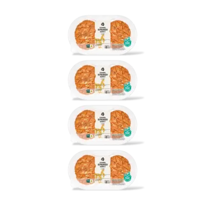 pdp-image-AH Scharrel smokey kipburger 2 stuks 4-pack